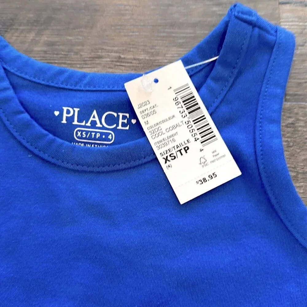 The Children’s Place XS/Size 4 Sleeveless‎ Tank Lot (set of 3)